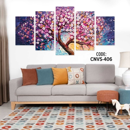 5 Panel wall Canvas | CNVS-406