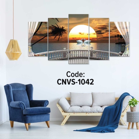 5 Panel wall Canvas | CNVS-1042