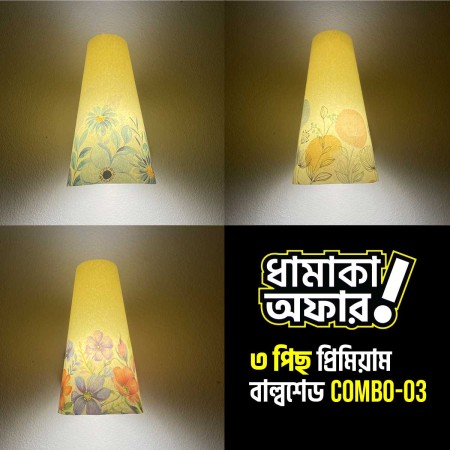 ৩ পিছ প্রিমিয়াম বাল্বশেড কম্বো । Combo-03